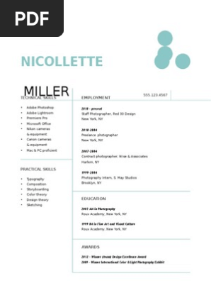 Modern Resume