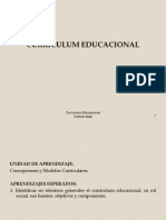 Currículum educacional: conceptos, modelos y códigos