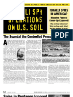 American Free Press - Israeli Spy Operations on U.S Soil (January 10, 2005)