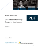 CRM and Social Networks
