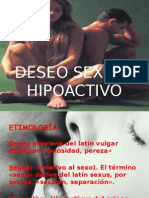 Trastorno Sexual Hipoactivo y Trastorno Por Aversion Al Sexo