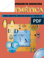 Aritmetica Teoria, Conceptos, Ejercicios Resueltos y Propuesto