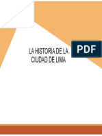 HISTORIA DE LA CIUDAD DE LIMA