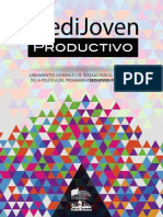 Lineamientos CrediJoven Productivo