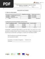 Avaliação Proficiência Escrita
