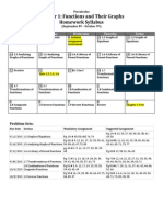 Chapter 1: Functions and Their Graphs Homework Syllabus: Monday Tuesday Wednesday Thursday Friday