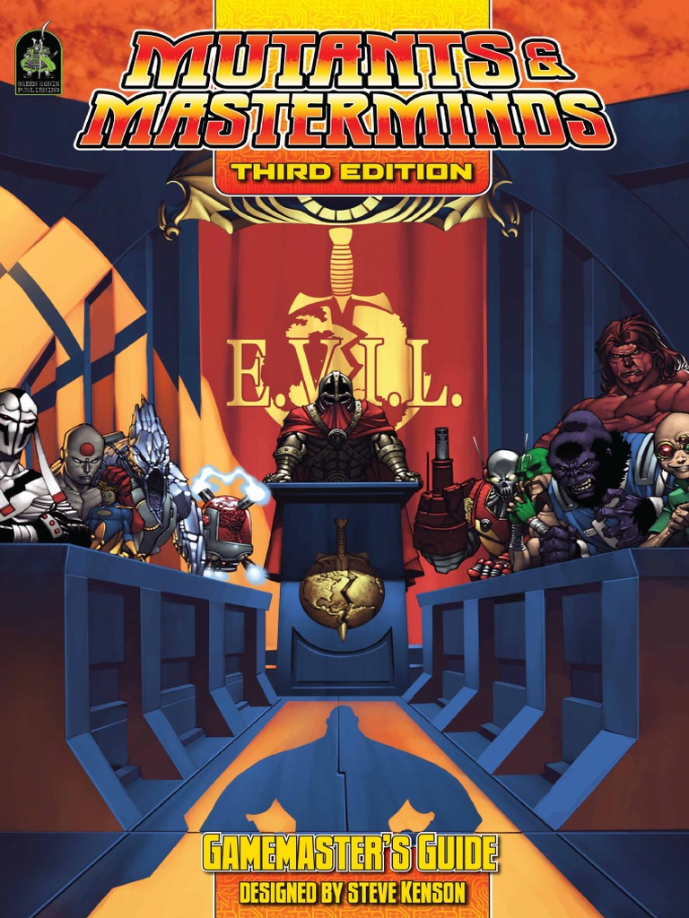 Mutants and Masterminds 3e - Gamemaster's Guide | PDF