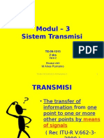 Dasar Sistem Telekomunikasi Modul 3