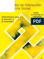 Habilidades de Interacción y Autonomía Social - Instrumentos de Atención A La Diversidad