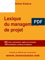Lexiquedumanagementdeprojet 140630081634 Phpapp01 PDF