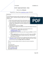 DCC EGR 140 W Summer 2012 Midterm Exam PDF