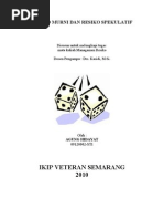 Download Resiko Murni Dan Resiko Spekulatif by Agung Hidayat SN28563990 doc pdf