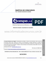 CESPE 2015 - Sistemas Operacionais Windows e Linux - www.informaticadeconcursos.com.br