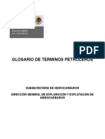 Glosario de Terminos Petroleros 2006