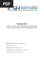 Recensão de Comunicação e Ciências Sociais