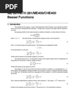 Bessel Functions (Guide)