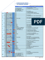 2014 Academic Calendar: The Maldives National University