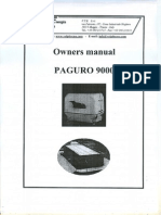 Manual Paguro 9000