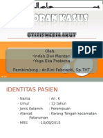 OMA Case Report at Banjar