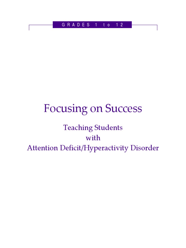Adhd | PDF | Attention Deficit Hyperactivity Disorder | Diagnostic And ...