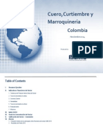 Analisis Del Sector: marroquinería 2014 Benchmark