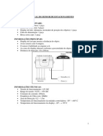 Manual - 2 Sensor de Estacionamento Ré Xtune Visor em LED