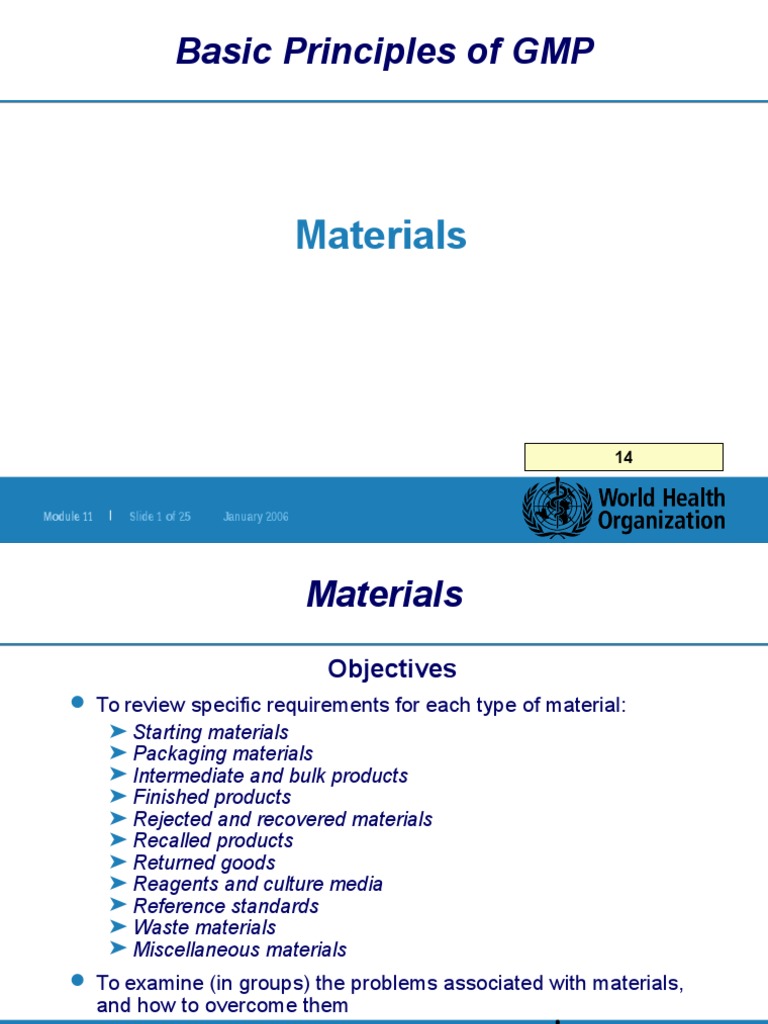 Basic Principles of GMP Packaging And Labeling Shelf Life