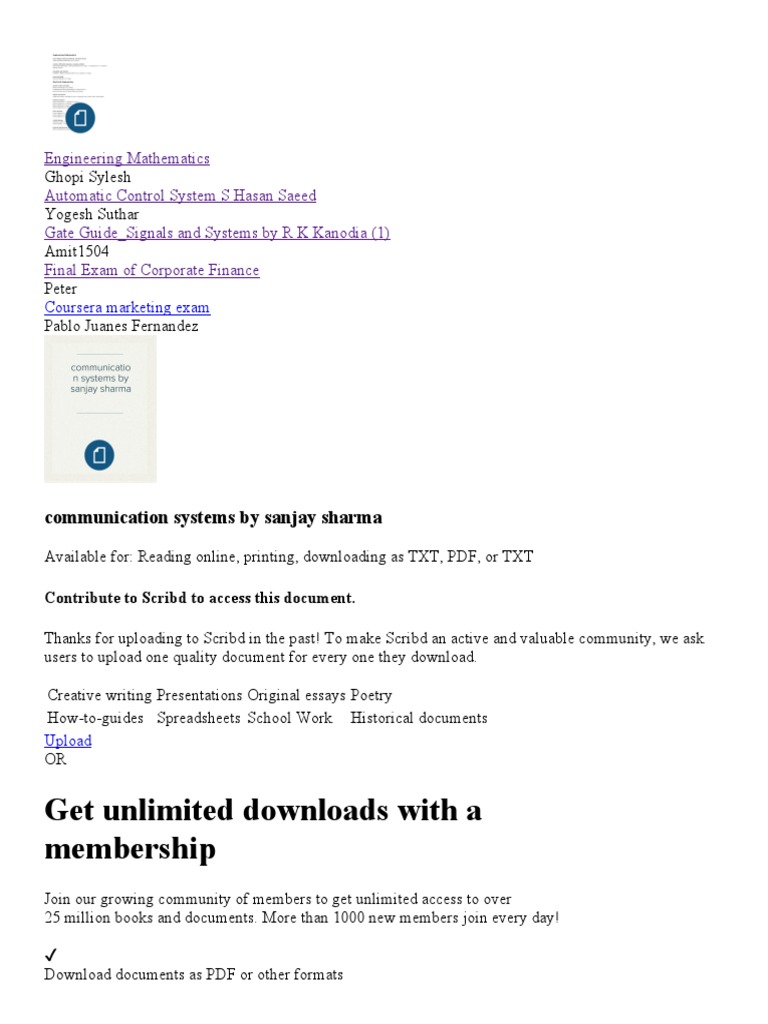 Engineering Mathematics Resources Online | PDF