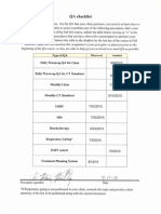 Hirschi Qa Procedures