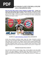 Download Bursa Pur Puran Bola Arsenal vs Bayern Munchen 22 Oktober 2015 by AsiaBetKing SN285692307 doc pdf