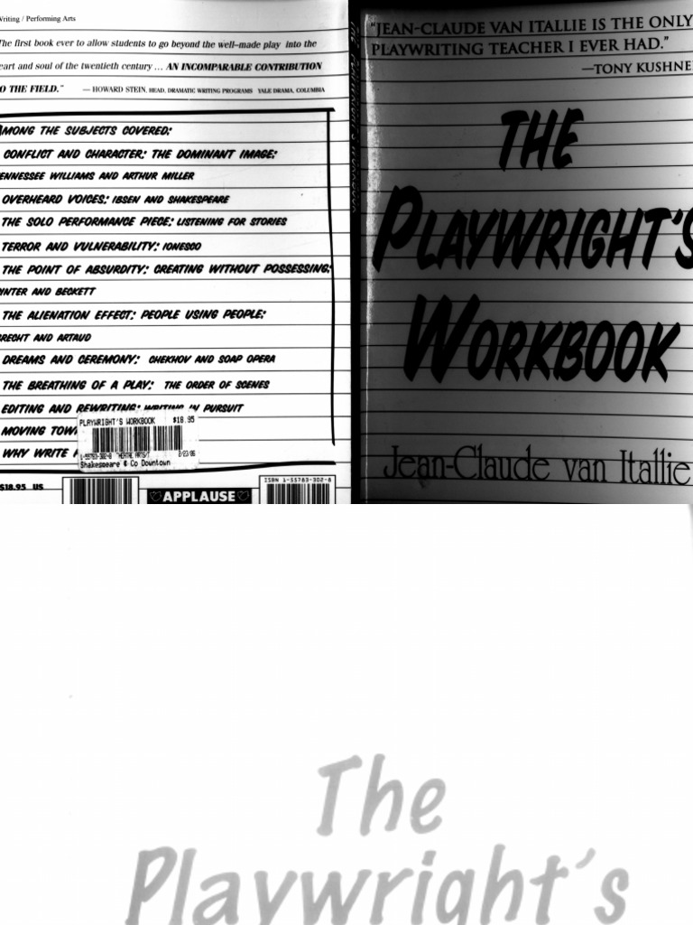 The Playwright's Workbook | PDF