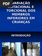 Avaliação de Rotação de MMII Em Crianças