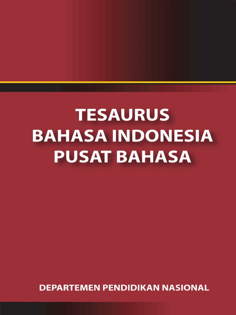 Tesaurus Bahasa Indonesia