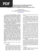 Download Pengendalian Kualitas Produksi Koran Menggunakan Seven Tools Pada Pt Akcaya Pariwara Kabupaten Kubu Raya by ajronmuarifudin SN285708343 doc pdf