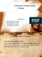 Pengujian Substantif Hutang Jangka Panjang