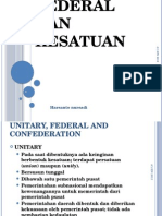 NEGARA FEDERAL DAN UNITARY