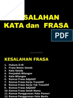 KESALAHAN KATA & FRASA - PPSX