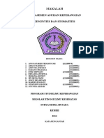 MAKALAH Gingivitis Dan Stomatitis 