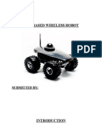 GSM Based Wireless Robot: Submitted by