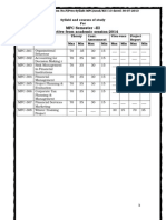 MFC Semester - III Effective From Academic Session-2014