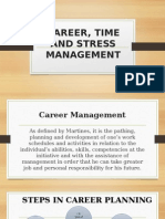 Career, Time and Stress Management