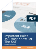 Important Rules You Must Know for the SAT With Questions Color