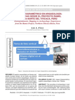 Mapeo Fotogrametrico en Arqueologia