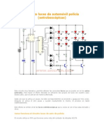 Circuito Luces de Automóvil Policía