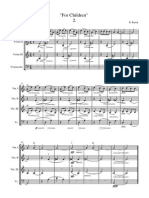 For Children 2 Partitura