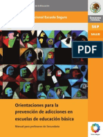 Orientaciones Prevención Adicciones Manual Docentes