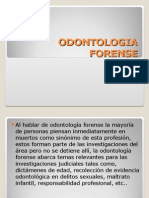 Odontologia e Identificacion 