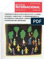Revista Internacional - Nuestra Epoca N°12 - Edición Chilena - Diciembre 1986