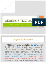 Generos Textuais Slides