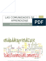 Las Comunidades de Aprendizaje